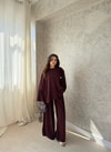 HR-1371H&R ButikMsn- Ramia Modal Takım Mürdüm