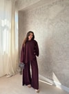 HR-1371H&R ButikMsn- Ramia Modal Takım Mürdüm