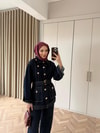 HR-0084H&R ButikMT-Moza Düğmeli Kot Takım