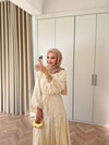 HR-0748H&R ButikNG -Bade Elbise Pudra