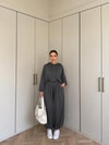HR-2851H&R ButikPol- Rosa Paça Lastikli Oysh Takım Antrasit