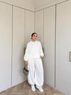 HR-2851H&R ButikPol- Rosa Paça Lastikli Oysh Takım Beyaz