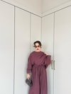 TAKM-2289H&R ButikPW-Mate Takım Mürdüm