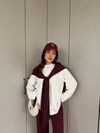 HR-0788H&R ButikPW- Nisal Atkılı Oysh Takım Bordo