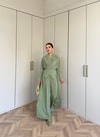 HR-1451H&R ButikQas - Fisa Ön Büzgülü Sandy Takım Haki