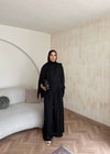 HR-0831H&R ButikQas- Kewa Pantolunlu Takım Siyah