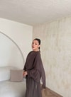 HR-0831H&R ButikQas- Kewa Pantolunlu Takım Acı Kahve