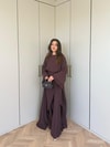 HR-1040H&R ButikQu- Nehir Takım Kahve
