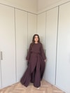 HR-1040H&R ButikQu- Nehir Takım Kahve
