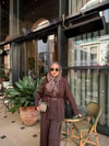 TAKM-1808H&R ButikQu Takım Kahve