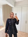 HR-3027H&R ButikQu- Weqa Kot Takım Lacivert