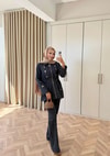 HR-3027H&R ButikQu- Weqa Kot Takım Lacivert