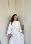 HR-1204H&R ButikRu - Eva Etekli Takım Beyaz