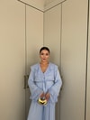 HR-2728H&R ButikRu - Rüla Şifon Takım Bebe Mavi