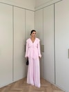 HR-2728H&R ButikRu - Rüla Şifon Takım Pembe