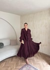 HR-0818H&R ButikSov- Dela Etekli Takım Bordo