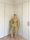 HR-1454H&R ButikSov- Ejal Ön Bağlamalı Takım Yağ Yeşili