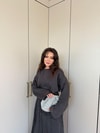 HR-1339H&R ButikTb - 3347 Eylül vual Etekli Takım Antrasit