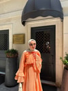 HR-1163H&R ButikTb- Arlina Etekli Takım Turuncu