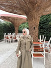 TAKM-2173H&R ButikTB-Etan Ceketli Jile Takım Haki