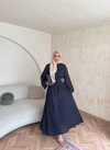 HR-0824H&R ButikTB - Etas Keten Etekli Takım Lacivert