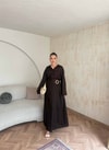HR-0824H&R ButikTB - Etas Keten Etekli Takım Acı Kahve