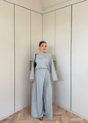 HR-2808H&R ButikTB - Lamis Pantolon Etek Takım Gri