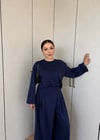 HR-2867H&R ButikTB - Lamis Pantolon Etek Takım Lacivert