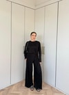 HR-2808H&R ButikTB - Lamis Pantolon Etek Takım Siyah