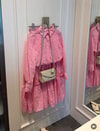 HR-0894H&R ButikTB - Nakışlı Fisto Etekli Takım Pembe