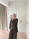 HR-0615H&R ButikTB-Nare Kemerli Takım Kahve