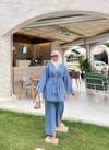 HR-3067H&R ButikTB - Nevas Kot Pantolon Takım Mavi