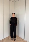HR-2817H&R ButikTB - Nisa Paça Lastikli Takım Siyah