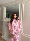 HR-1349H&R ButikTB-Qüla Ponponlu Şifon Takım Pembe