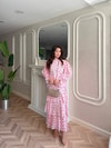 HR-1349H&R ButikTB-Qüla Ponponlu Şifon Takım Pembe