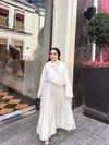 HR-1129H&R ButikTB - Resa Çizgili Modal Etekli Takım Taş