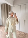 HR-0055H&R ButikTB-Roma Broş Detaylı Takım Taş Rengi