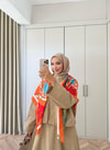 HR-3170H&R ButikTb- Siba Gabardin Etekli Takım Sütlü Kahve