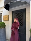 TAKM-1955H&R ButikVenqa Etekli Takım Bordo