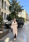 TRNÇKT-06H&R ButikEko Gabardin Trenç Bej