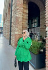 Trenc-48H&R ButikKampanyalı Mini Trenç Yeşil