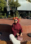 TUNK-121H&R ButikDessa İspanyol Kol Tunik Bordo