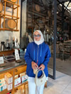 HR-3235H&R ButikEk - Lipa Fermuarlı Tunik Saks Mavisi