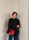 HR-3493H&R ButikEk - Sale Tunik Siyah