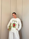 HR-2799H&R ButikMıs- Alisa Ön Desenli Tunik Matcha Desen