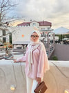 HR-3058H&R ButikNG-Cena Atkı Detaylı Tunik Pembe
