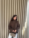 HR-2930H&R ButikPol - Jupe Tunik Acı Kahve