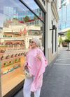 HR-1123H&R ButikTB - Gale Midi Modal Tunik Pembe
