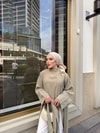 HR-1118H&R ButikTB - Güla Tunik Vizon