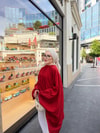 HR-1561H&R ButikTB4506- Gale Midi Modal Tunik Kırmızı